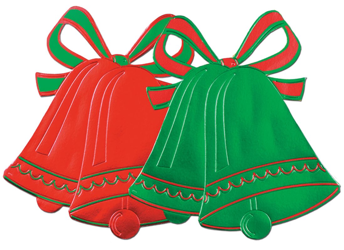 1098x800 The Holiday Aisle Foil Christmas Bell Silhouette Amp Reviews Wayfair