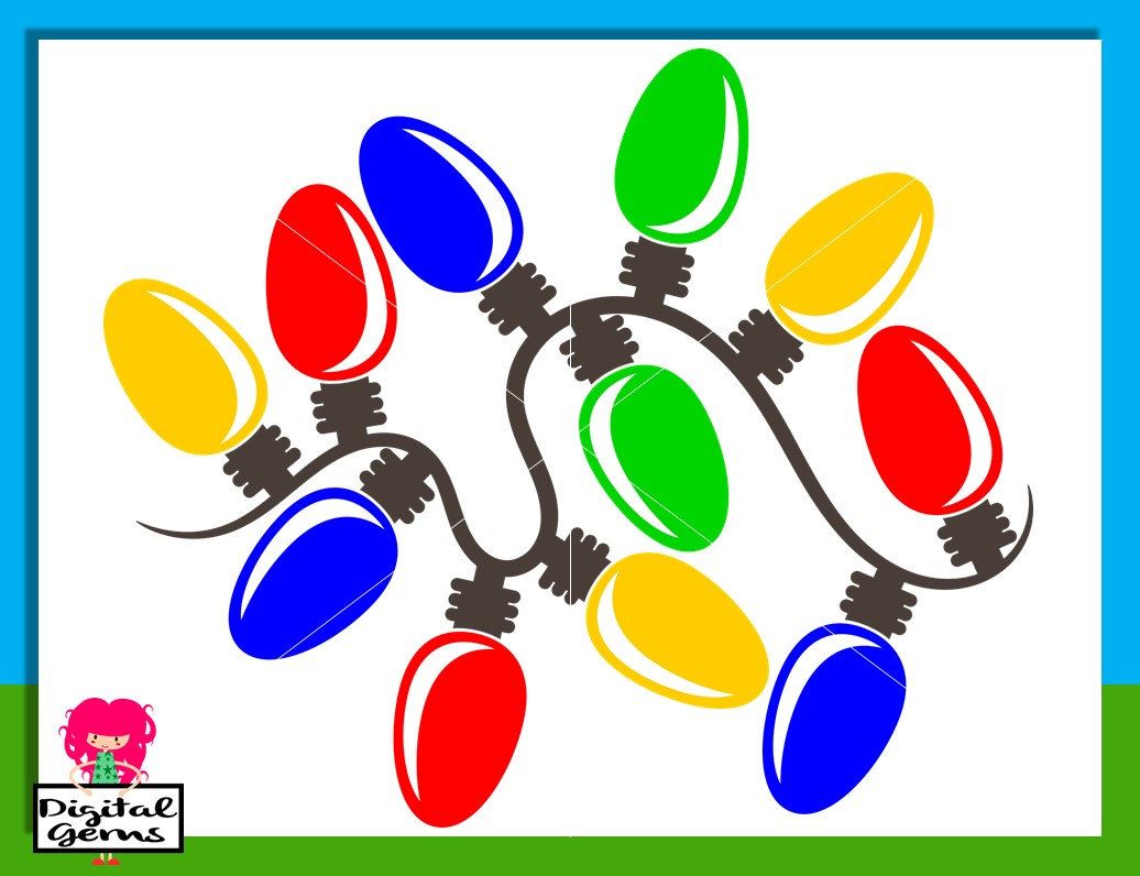 1036x796 Christmas Light Bulb Svg Dxf Eps Png Files. Digital Download