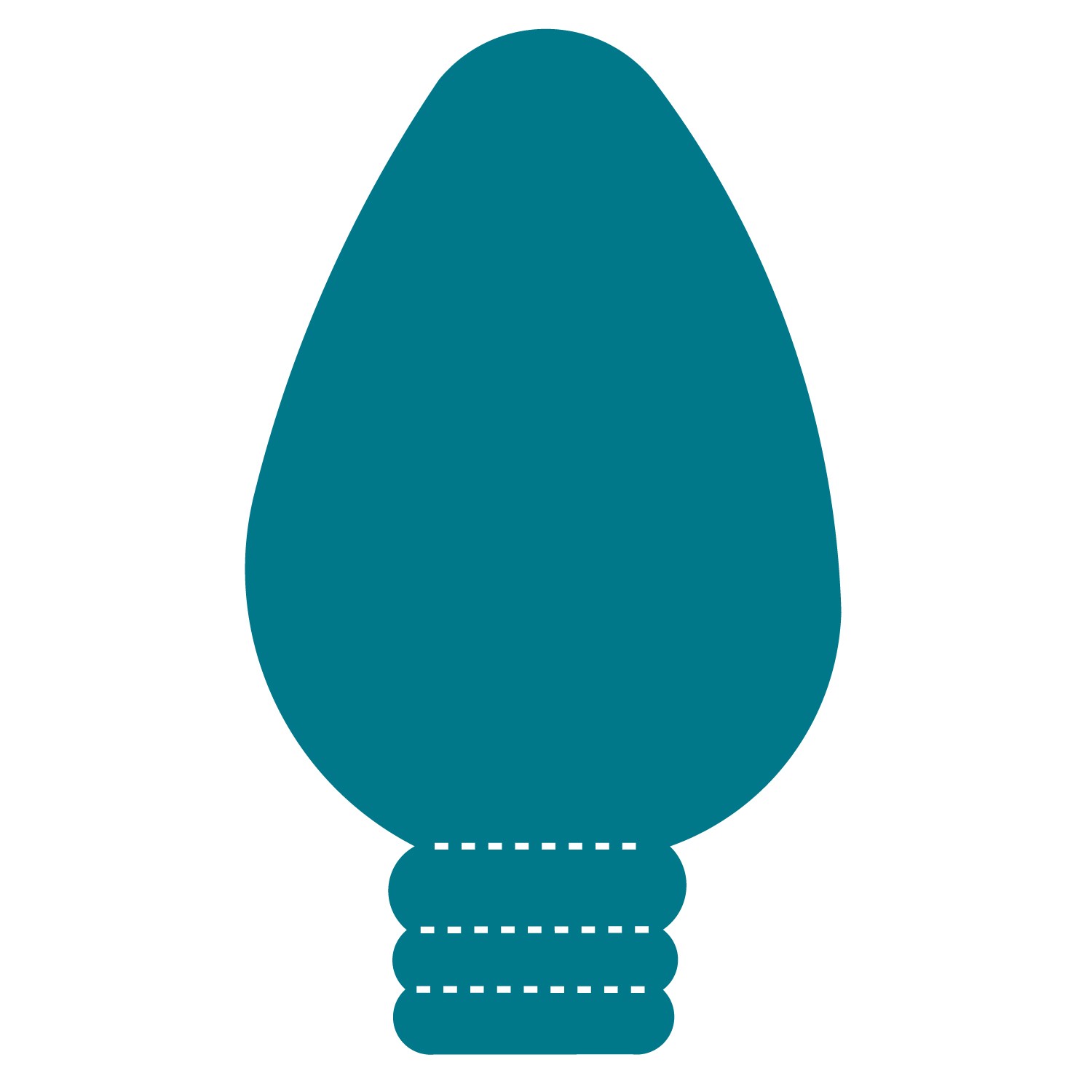 1500x1500 Christmas Light Bulb Clipart Happy Holidays!