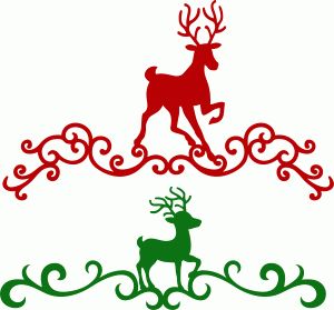 300x279 130 Best Christmas Images On Silhouette Design