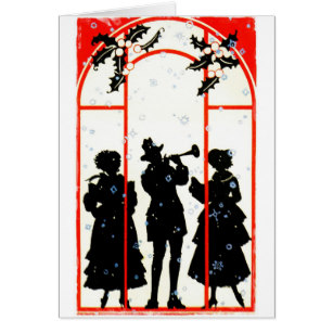307x307 Christmas Carolers 1920 Gifts On Zazzle