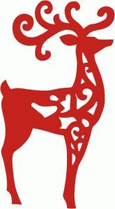 165x300 Reindeer. I Think I'M In Love With This Design From The Silhouette