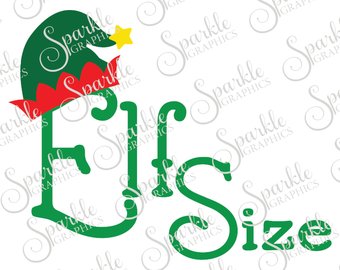 340x270 Elf Size Svg File Etsy