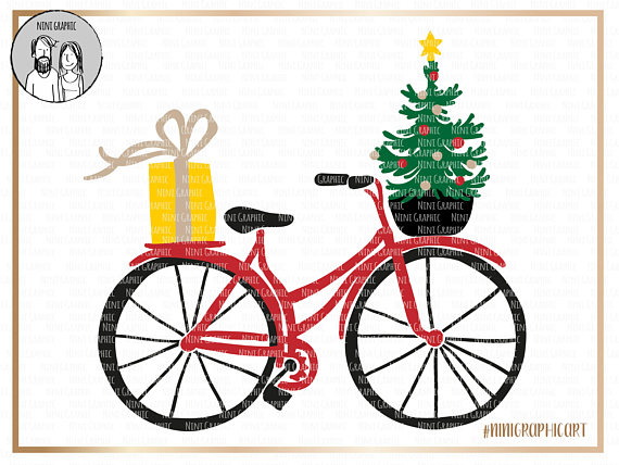 570x428 Gift With Bicycle, Cutting Files