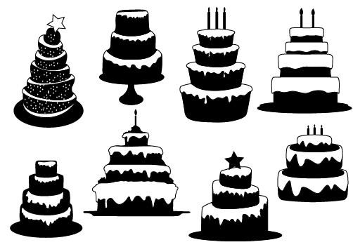 502x352 Christmas Vector Graphics Silhouettes Vector