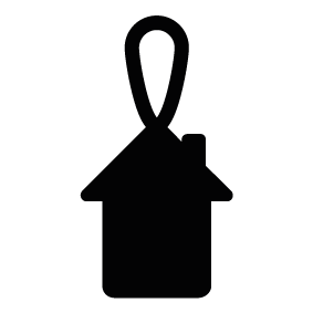 283x283 House Silhouette Silhouette Of House