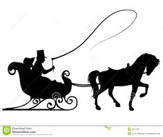 236x198 Silhouette Of Sled