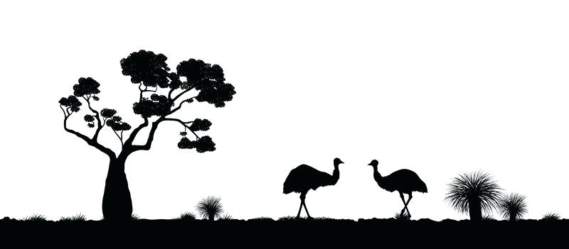 800x351 Landscape Silhouette Black And White Theaffluencenetworkbonus.club