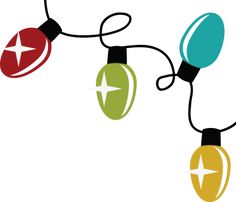 236x202 Red Green Christmas Lights Clip On Earrings Christmas Light