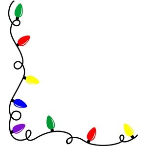 300x300 Silhouette Design Store Christmas Light Border 1 Boarders