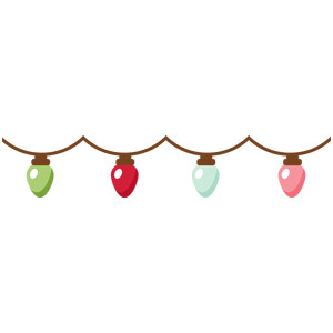 Christmas Lights Silhouette at GetDrawings | Free download
