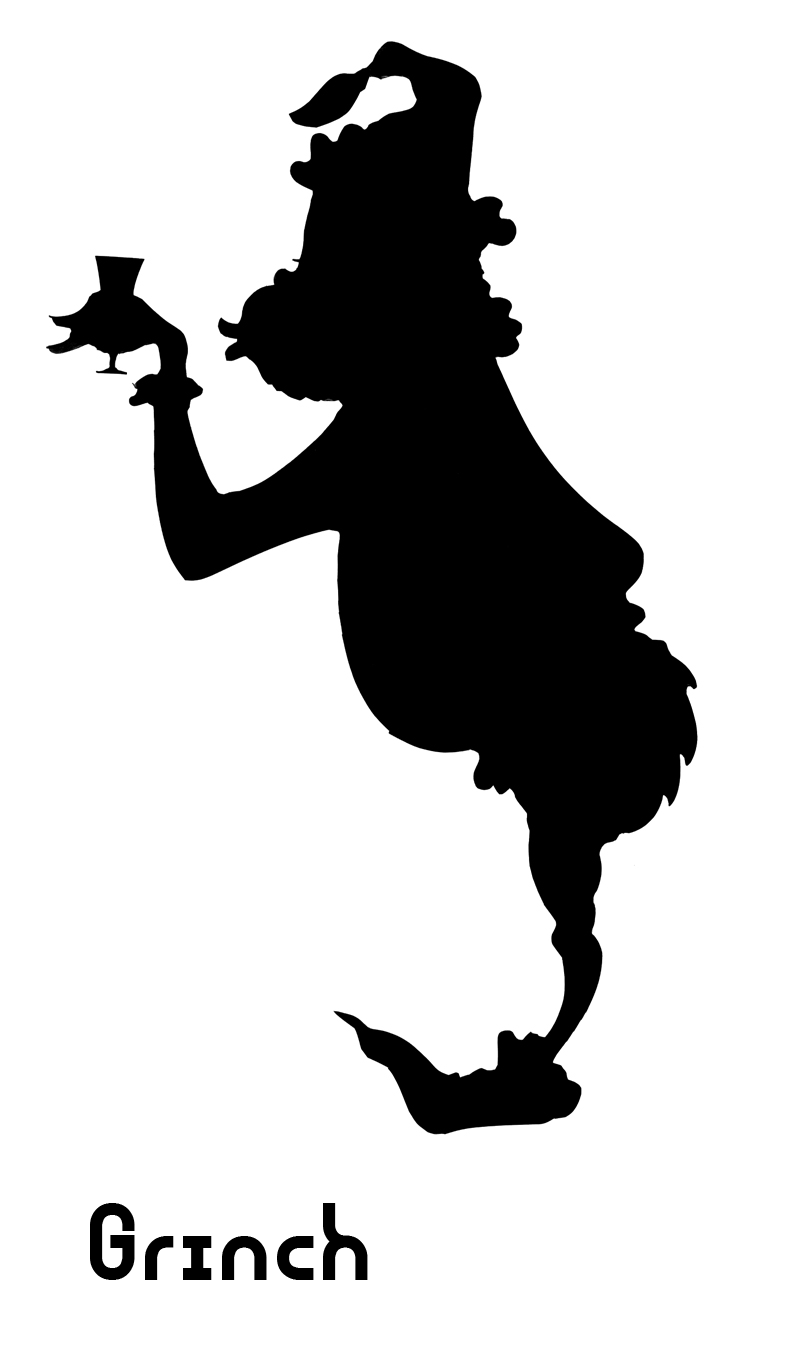 790x1360 Grinch Silhouette Vinyl Cut Files Amp Projects