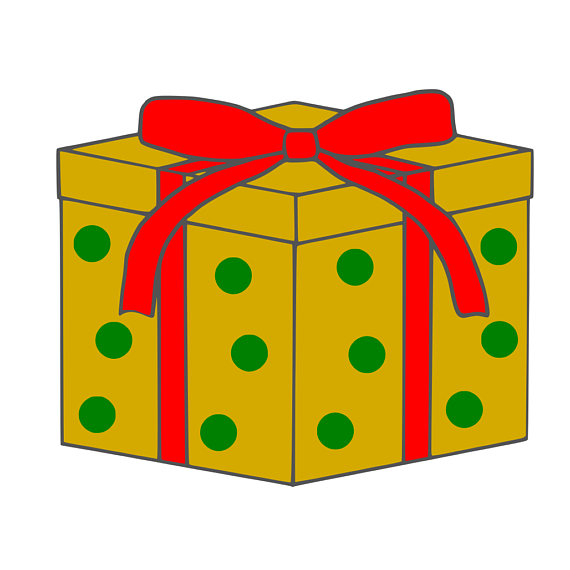 570x570 Christmas Present Svg Design Cutting File Also Includes Png
