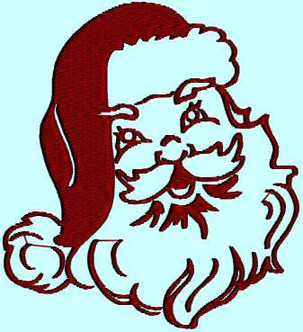 337x369 Santa Claus Silhouette Santa St Nicholas Chris Kringle Christmas