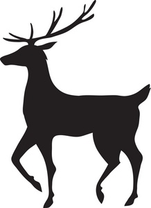 218x300 Free Reindeer Clipart Image