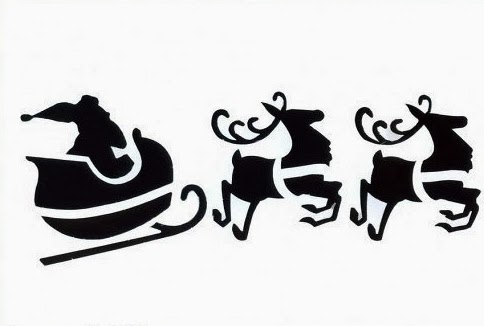 484x326 Window Stickers Templates For This Year's Christmas