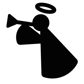 283x283 Christmas Silhouettes Silhouettes Of Christmas