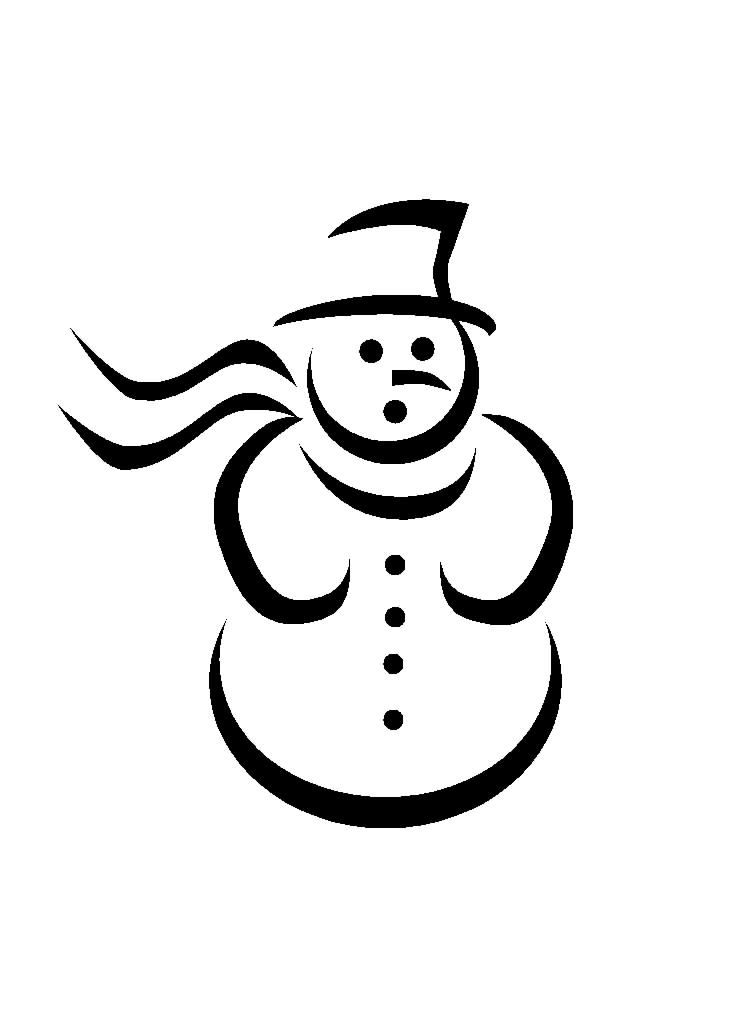 751x1024 Afficher L'Image Source Snowman, Template