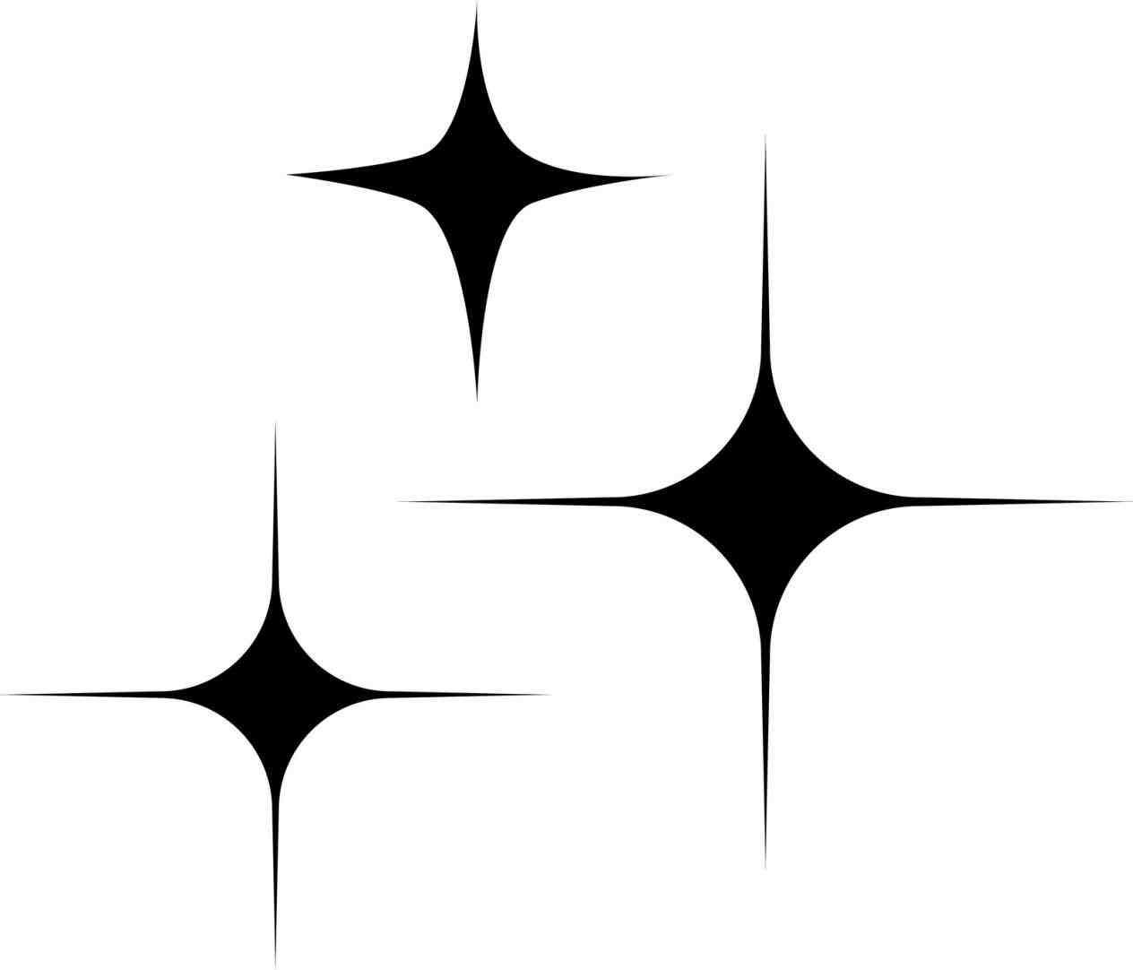 1264x1082 Star Silhouettes