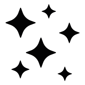 283x283 Stars Silhouette Silhouette Of Stars