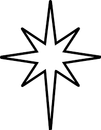 198x254 Star Of Bethlehem Clipart For Hot Glue Ornament Activity Days