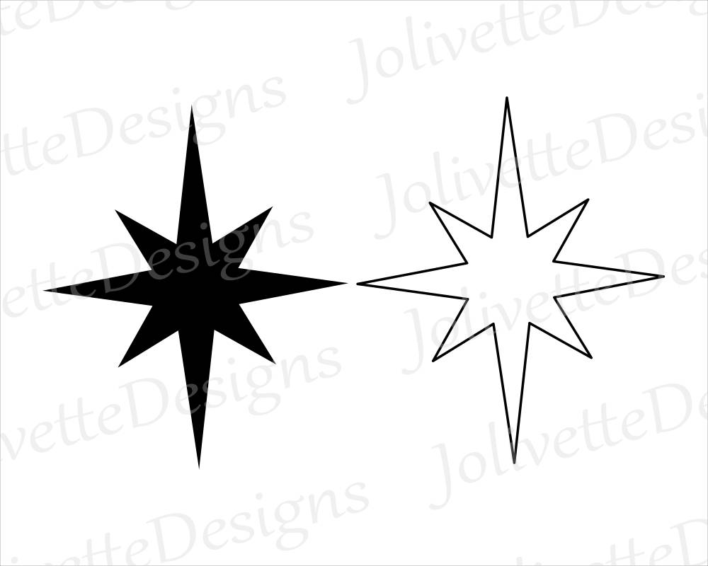 1000x800 Christmas Star, North Star, Jesus, Religion, Religious, Clip Art