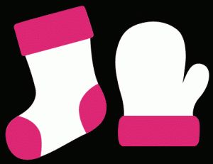 Christmas Stocking Silhouette