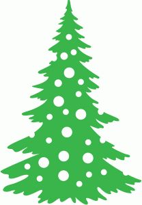 208x300 Tree Silhouettes Clip Art