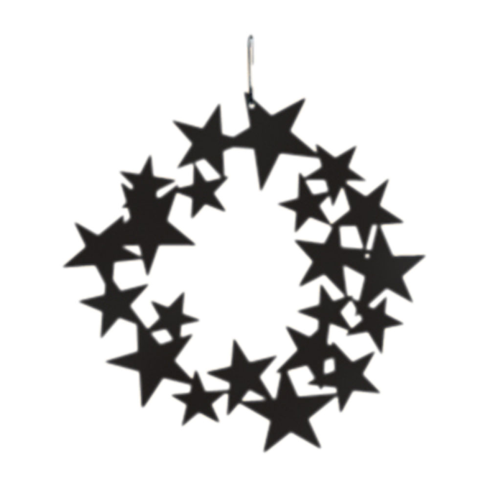 1000x1000 Village Wrought Iron Star Wreath