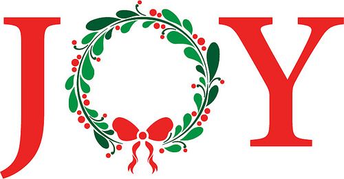 500x261 Joy Wreath Silhouette