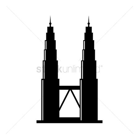 450x450 Free Building Silhouette Stock Vectors Stockunlimited