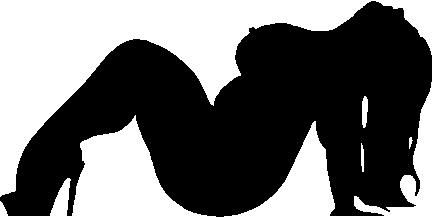 432x217 Fat Girl Silhouette Decals Information How To Apply A Decal