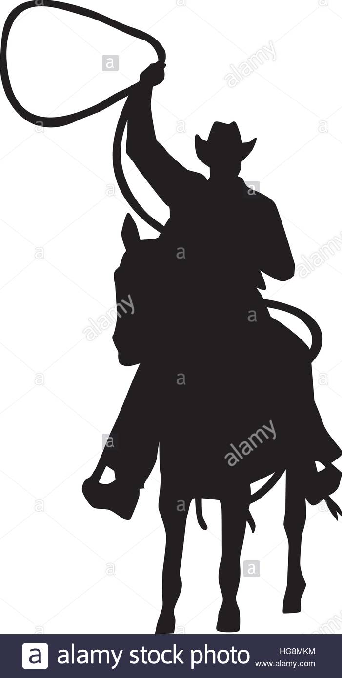 701x1390 Silhouette Cowboy On Horse Stock Photosmp Silhouette