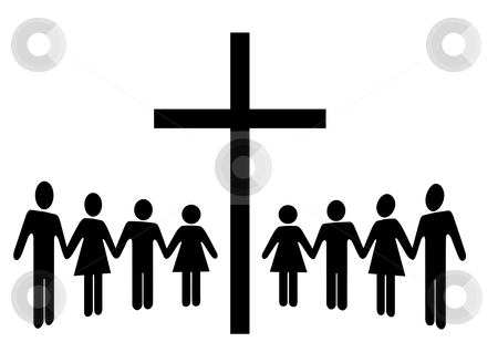 450x309 People Clipart Church