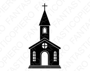 340x270 Church Illustration Etsy