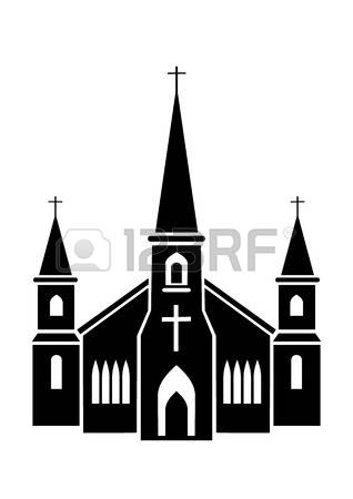318x450 Jesuit Church Clipart