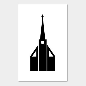 285x285 Limited Edition. Exclusive Church Silhouette