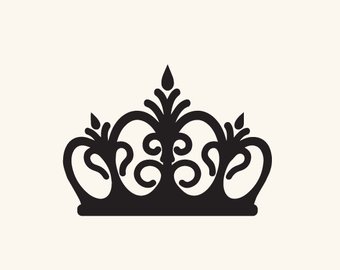 340x270 Black Princess Svg Etsy