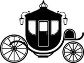 170x127 Fairy Tale Castle Silhouette Cinderella Carriage Silhouette