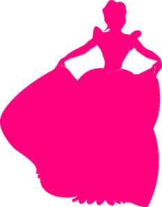 234x298 Cinderella Silhouette Clipart