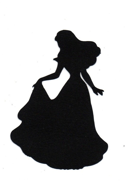 500x731 Disney Princess Silhouette Clipart