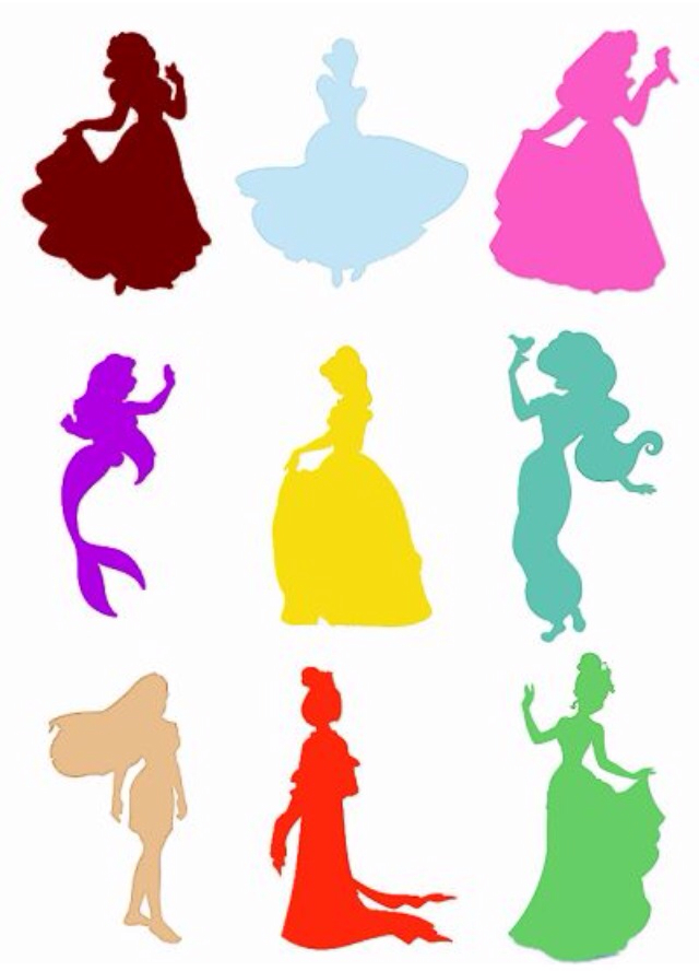 640x888 Princess Outlines Outlines, Princess And Cricut