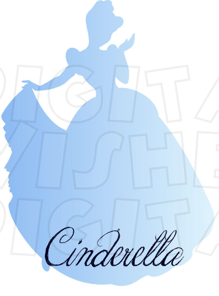 739x1000 Shadow Clipart Cinderella