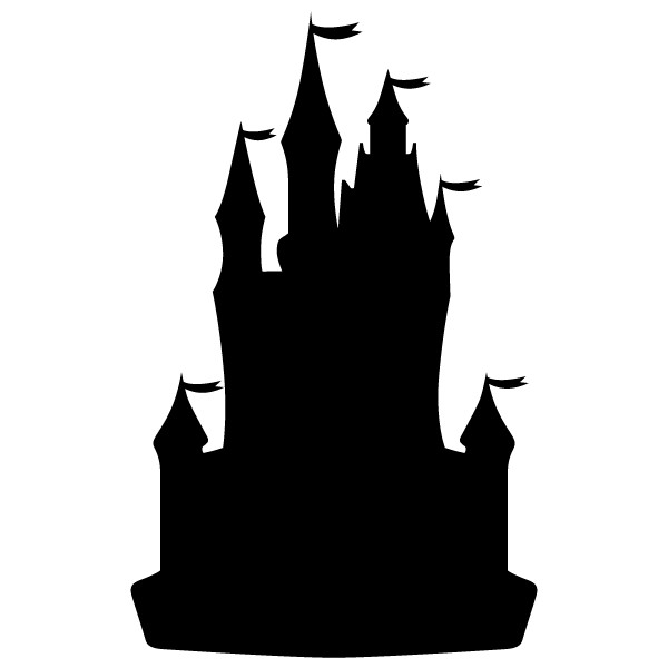 Cinderellas Castle Silhouette at GetDrawings | Free download