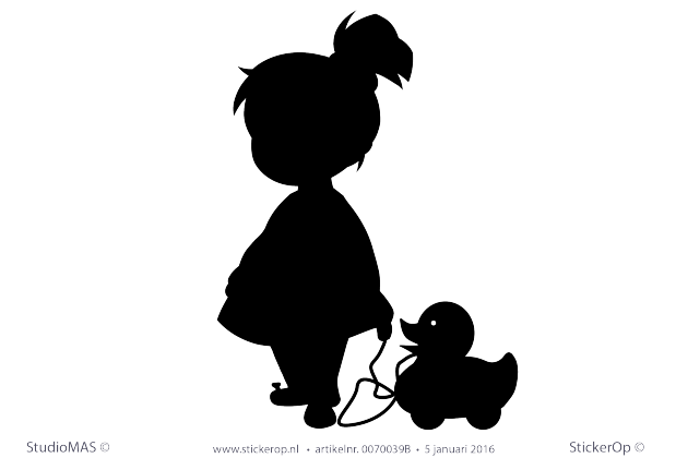619x420 Afbeeldingsresultaat Voor Silhouette Meisje Met Eend Silulety