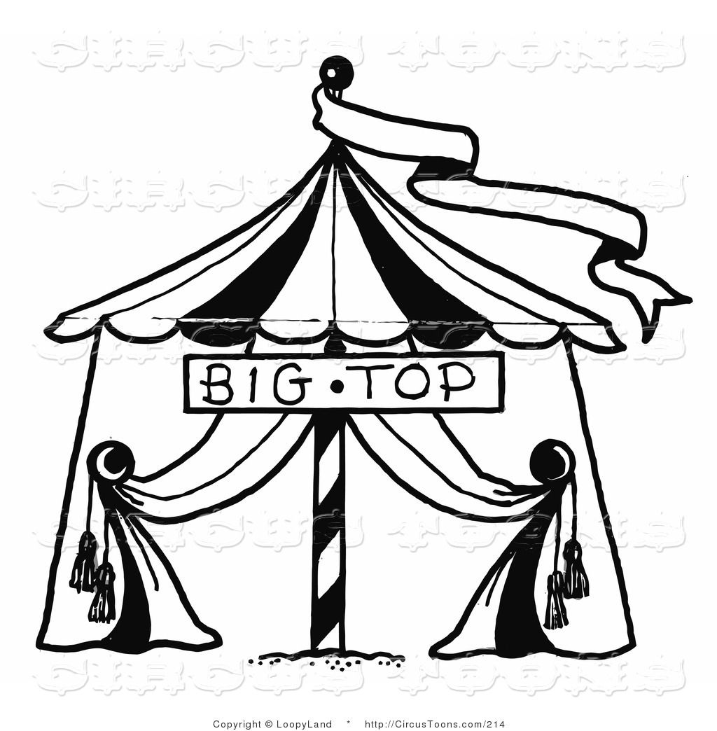 1024x1044 Circus Tent Clipart Black And White
