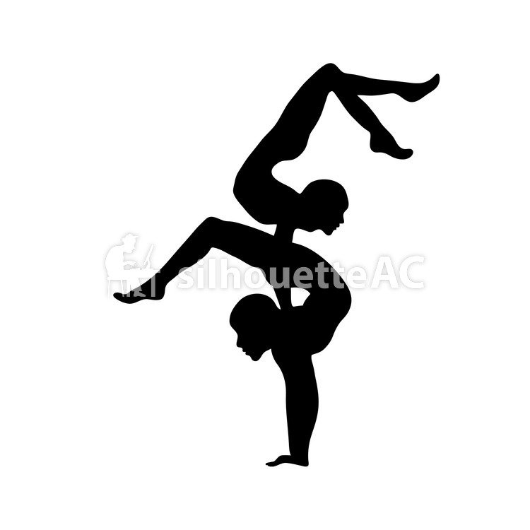 750x750 Free Silhouette Vector 2 People, Exciting