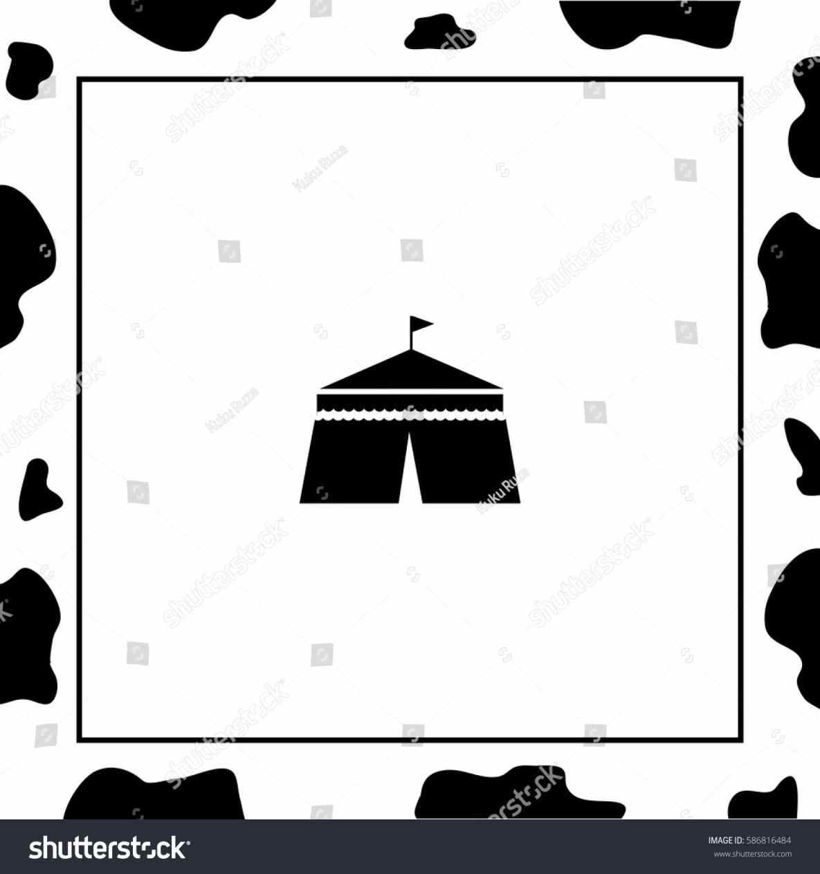 1185x1264 Circus Tent Silhouette