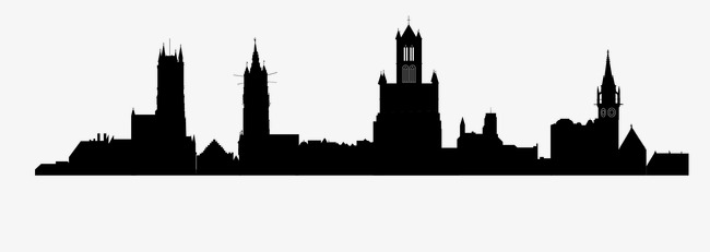650x231 City U200bu200bbuilding, Building Silhouette, Architectural Background Png
