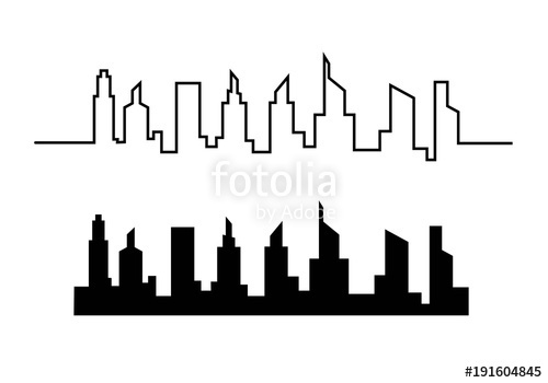 500x350 City Silhouettes